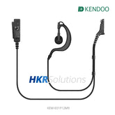 KEM-E01P12M9 For Motorola Two-way Radio Ear-hanger Earplug Headset